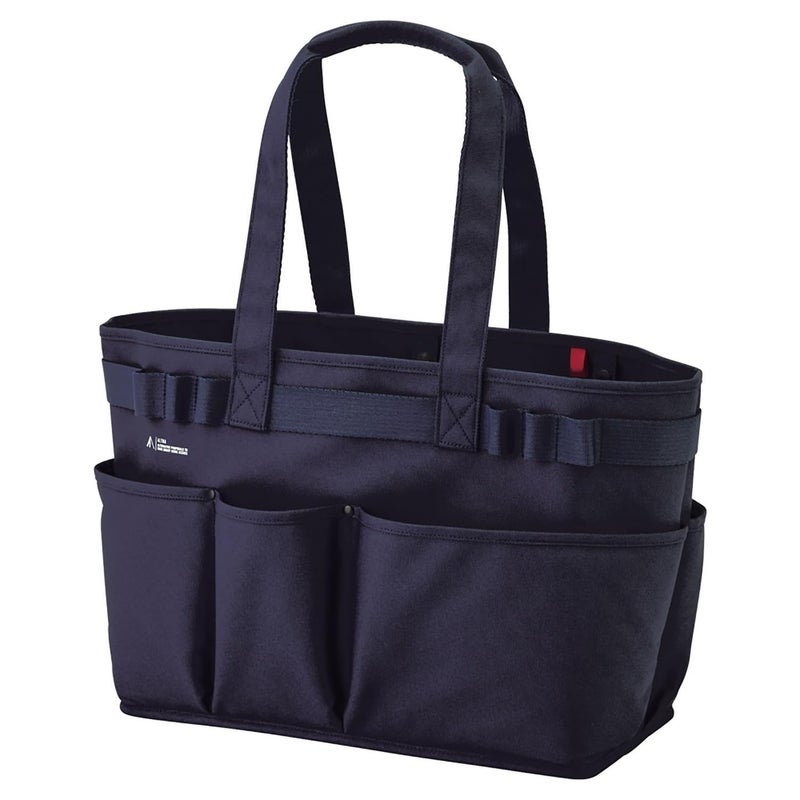 LIHIT LAB Tool Bag 14.6 x 6.3 x 11.1, Navy Blue - Image 1